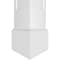 Ekena Millwork Craftsman Classic Square Non-Tapered Recessed Panel PVC Column, Mission Capital & Mission Base CC1008ENMMIMI - alternate 4